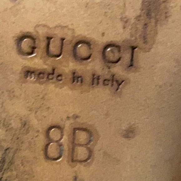 Authentic Gucci signature black GG mules heels 8 - Picture 11 of 16